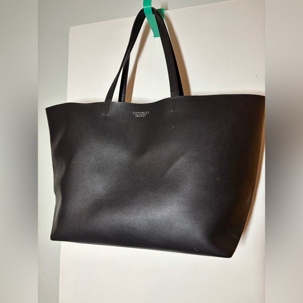 Large black tote bag